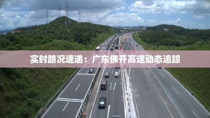 实时路况速递：广东佛开高速动态追踪