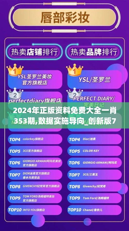 2024年正版资料免费大全一肖353期,数据实施导向_创新版7.760