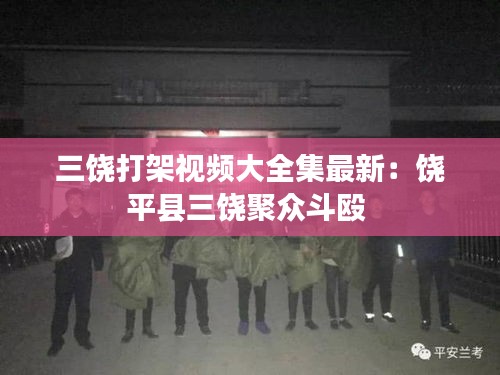 三饶打架视频大全集最新：饶平县三饶聚众斗殴 