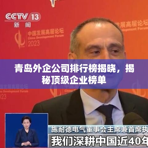 青岛外企公司排行榜揭晓，揭秘顶级企业榜单
