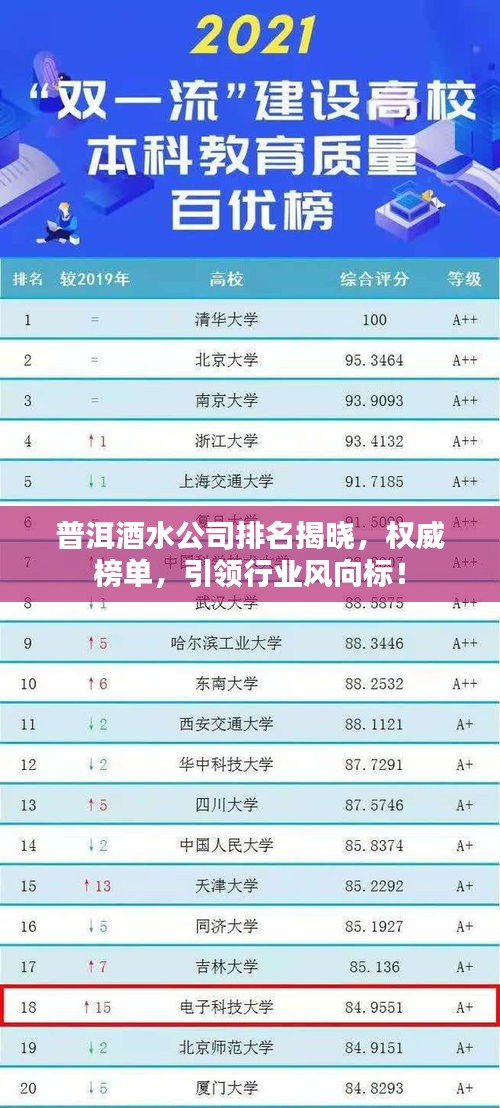 普洱酒水公司排名揭晓，权威榜单，引领行业风向标！
