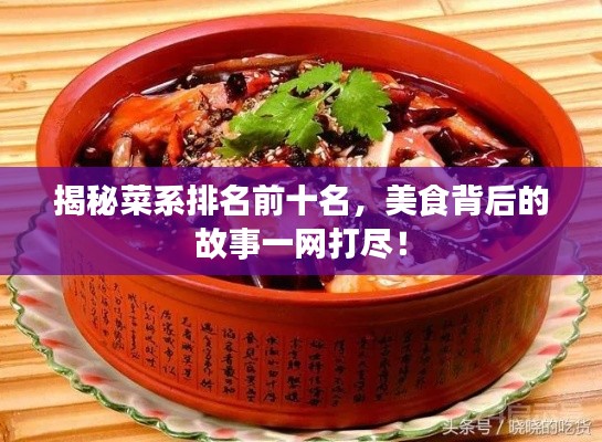 揭秘菜系排名前十名，美食背后的故事一网打尽！