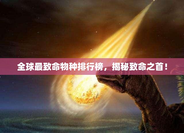 全球最致命物种排行榜，揭秘致命之首！
