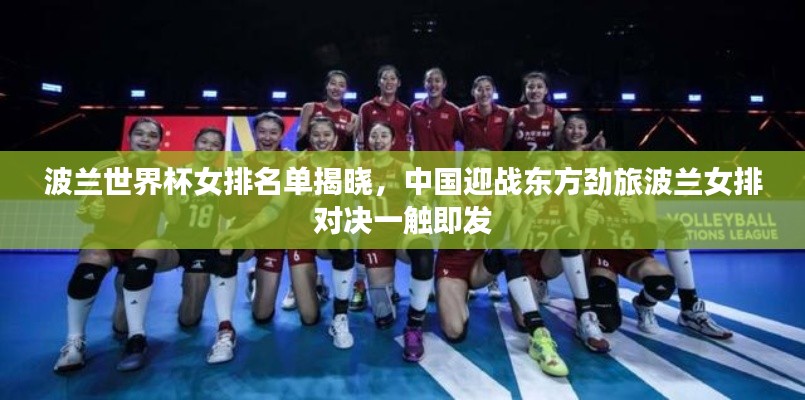 波兰世界杯女排名单揭晓，中国迎战东方劲旅波兰女排对决一触即发