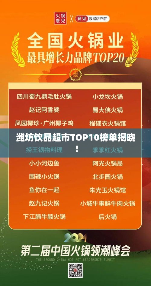 潍坊饮品超市TOP10榜单揭晓！