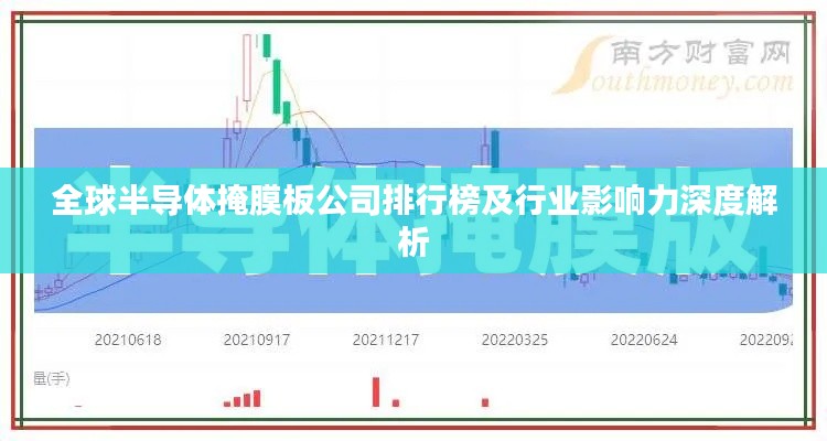 全球半导体掩膜板公司排行榜及行业影响力深度解析