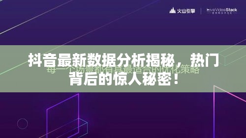抖音最新数据分析揭秘，热门背后的惊人秘密！