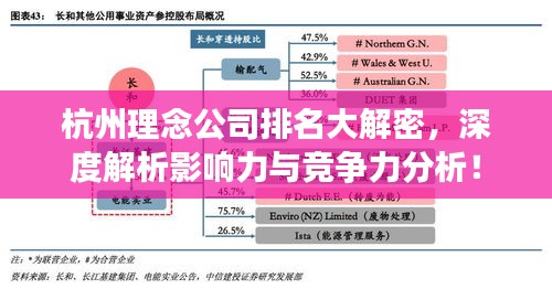 杭州理念公司排名大解密，深度解析影响力与竞争力分析！