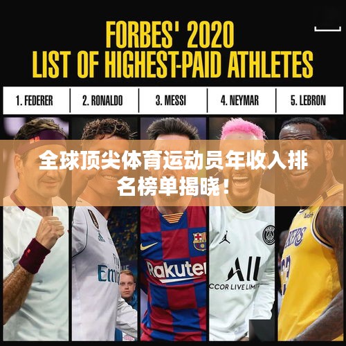 全球顶尖体育运动员年收入排名榜单揭晓！