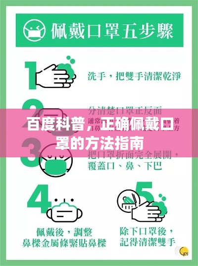 百度科普，正确佩戴口罩的方法指南