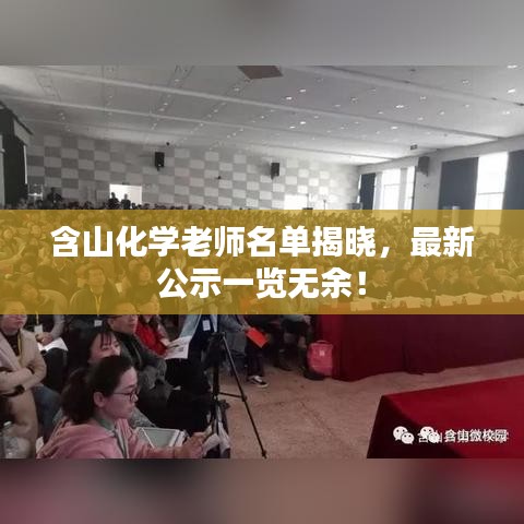 含山化学老师名单揭晓，最新公示一览无余！