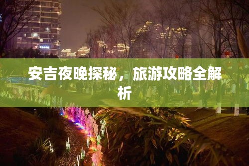 安吉夜晚探秘，旅游攻略全解析