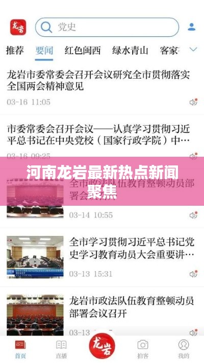 河南龙岩最新热点新闻聚焦
