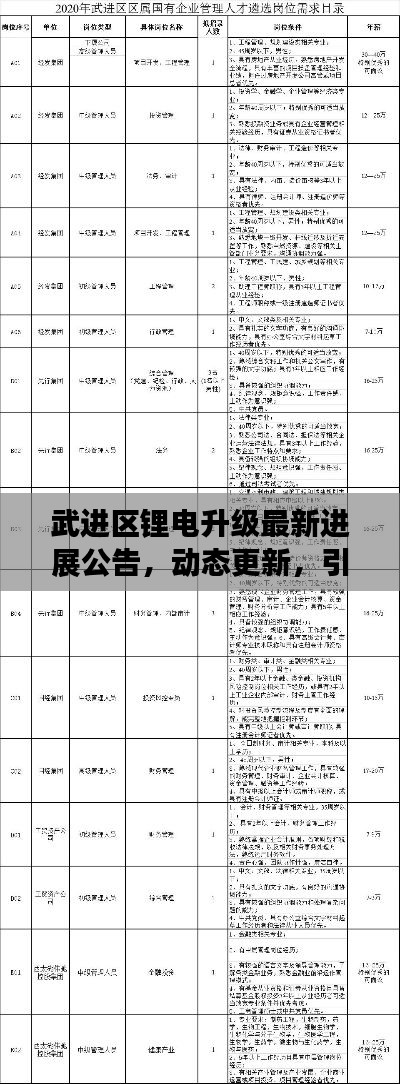 武进区锂电升级最新进展公告，动态更新，引领行业变革