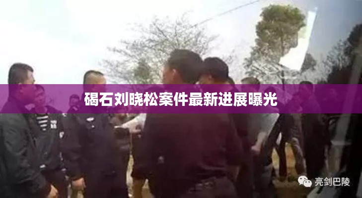 碣石刘晓松案件最新进展曝光