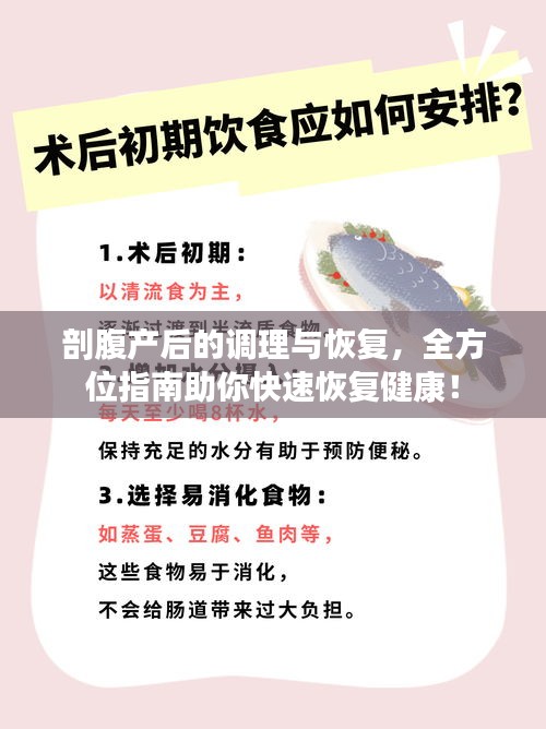 剖腹产后的调理与恢复，全方位指南助你快速恢复健康！