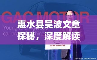 惠水县吴波文章探秘，深度解读背后的故事