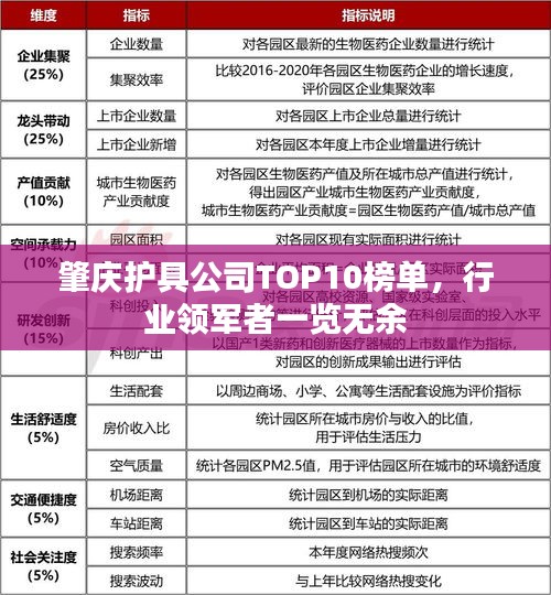 肇庆护具公司TOP10榜单，行业领军者一览无余
