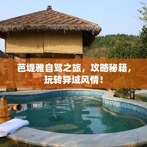 芭堤雅自驾之旅，攻略秘籍，玩转异域风情！