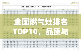 全国燃气灶排名TOP10，品质与口碑并存的品牌一览