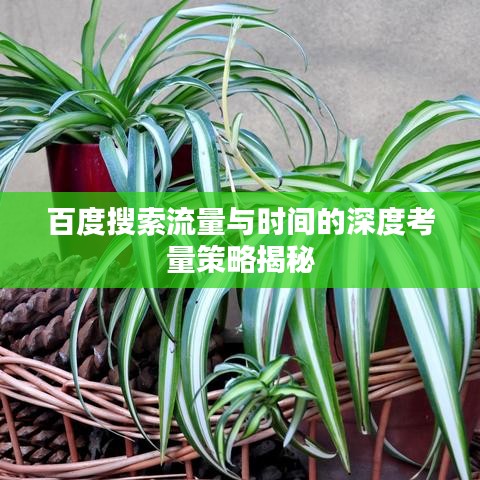 百度搜索流量与时间的深度考量策略揭秘
