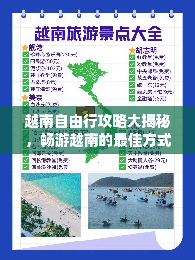越南自由行攻略大揭秘，畅游越南的最佳方式与景点推荐