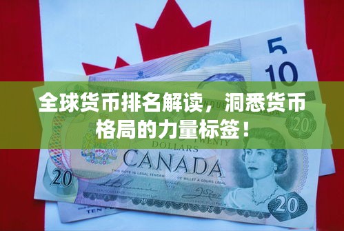 全球货币排名解读，洞悉货币格局的力量标签！