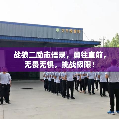 战狼二励志语录，勇往直前，无畏无惧，挑战极限！
