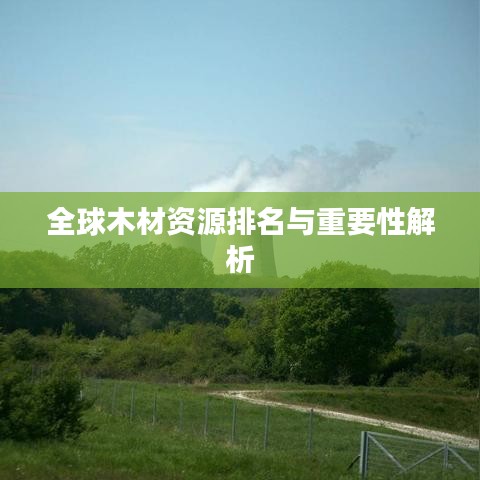 全球木材资源排名与重要性解析