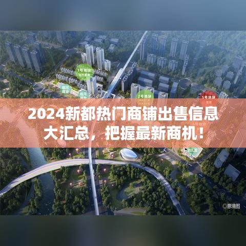 2024新都热门商铺出售信息大汇总，把握最新商机！