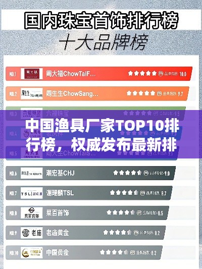 中国渔具厂家TOP10排行榜，权威发布最新排名榜单！