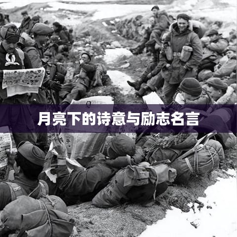 月亮下的诗意与励志名言