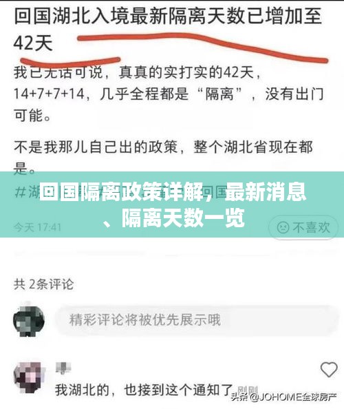 回国隔离政策详解，最新消息、隔离天数一览